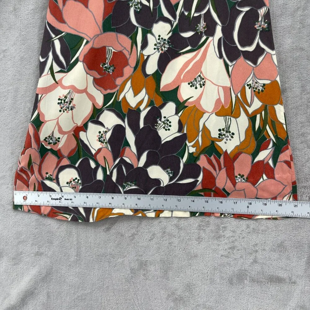 Justin McCarty Vintage Floral Print Super Wide Leg 70s Palazzo Pants - Picture 16 of 16
